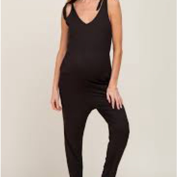 Olivia Rae medium Black Sleeveless Jumpsuit - Picture 1 of 7